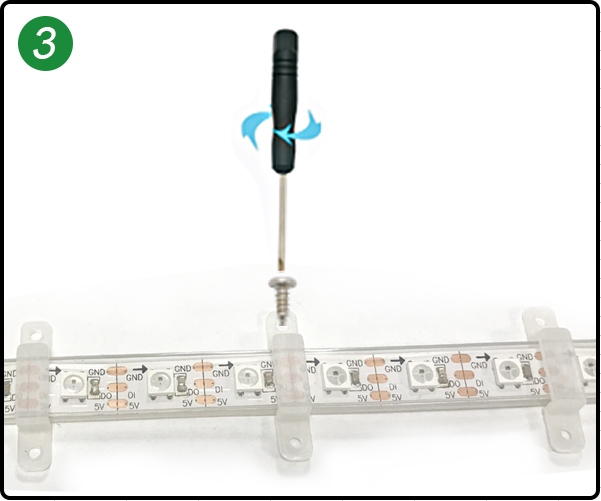 led-strip-light-snap-on-clips-installation