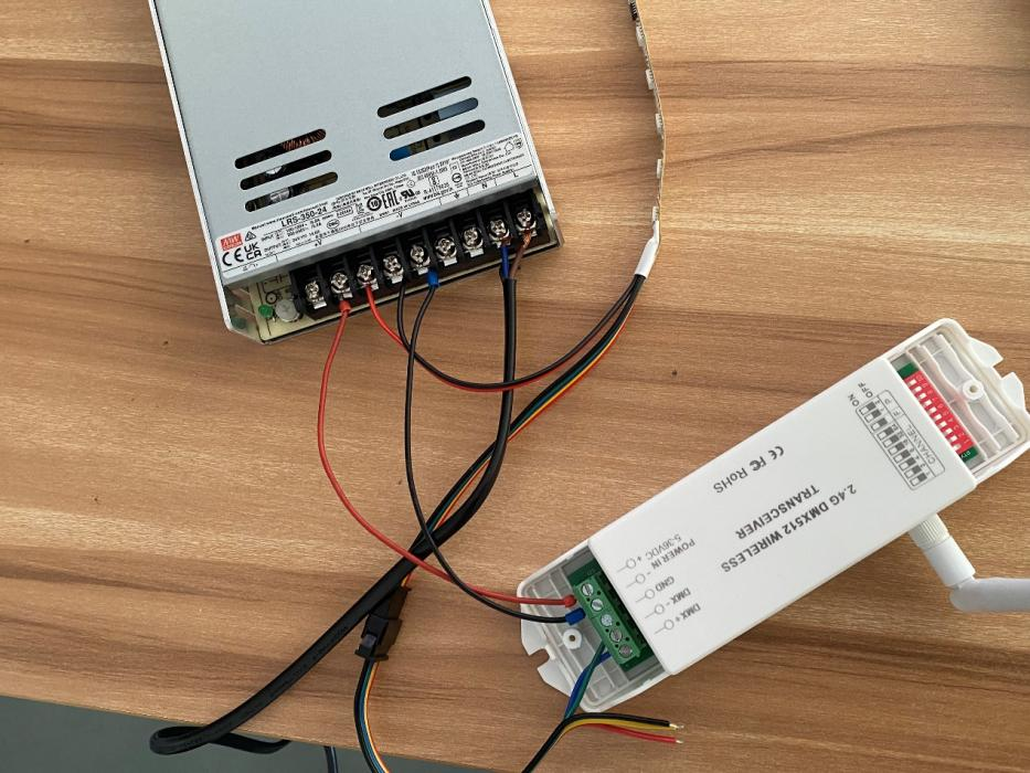 LED strip lights and controller