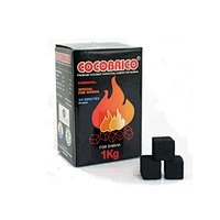 HQHC0025 HongQiang high quality black cube shisha coconut charcoal for hookah