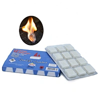 HQS-024 Hongqiang Hexamine Solid Fuel Fire Lighter white solid fuel for camping Fire Starter
