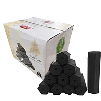 HQBQ0002 HongQiang Bamboo Powder Barbecue Coal Indoor Cooking Charcoal for Sale