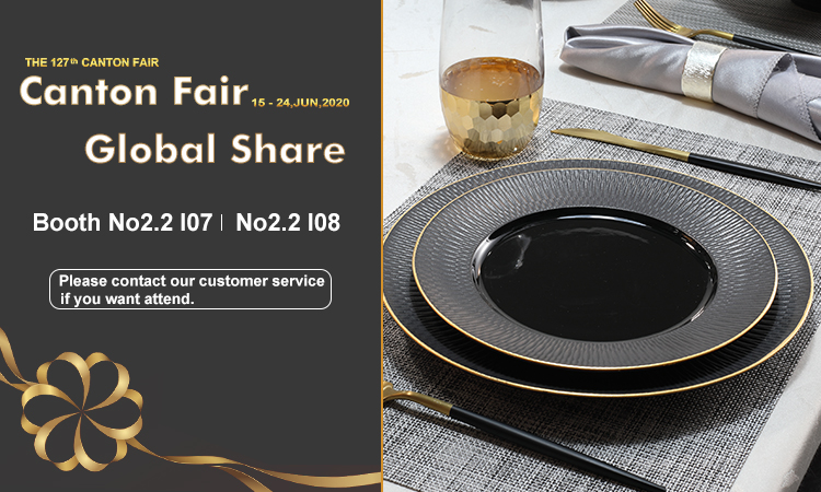 The 127th Canton Fair Online with P&T Porcelain