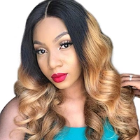 Hot Beauty Ombre Egg Curl 13*4 Ear To Ear Pre-plucked Lace Front Wig With Baby Hair 12a Virgin Unprocessed Hair Wigs