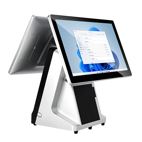 Desktops All In One Pos Machine Cash Register With 58mm/80mm Receipt Printer Scanner Card Reader Point Of Sale