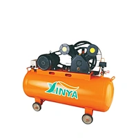XINYA 5.5hp AC double piston 1 phase 230v portable 600l/min belt driven air compressor (XY2090C-150D)