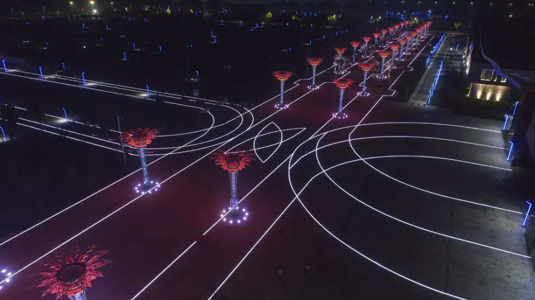 Dezhou Solar Town, Shandong - LED brick light - Shone Lighting