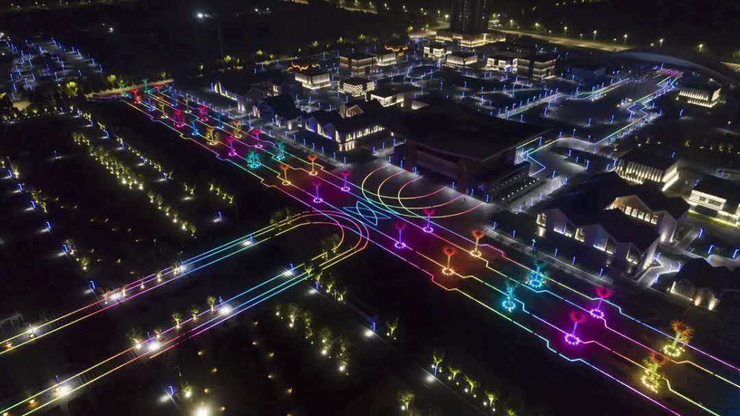 Dezhou Solar Town, Shandong - LED brick light - Shone Lighting