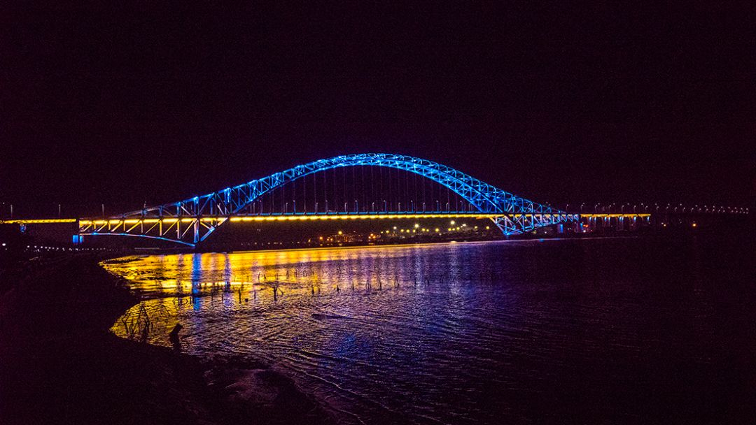 Hengqin Second Bridge - LED linear light, LED floodlight - Shone Lighting