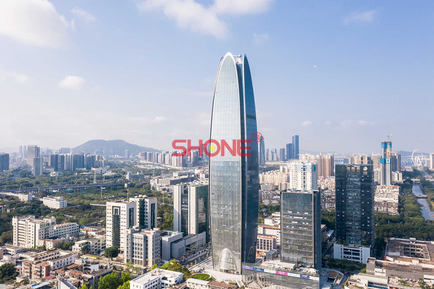 恒明珠国际金融中心 - 线条灯, 洗墙灯 - 先朗照明