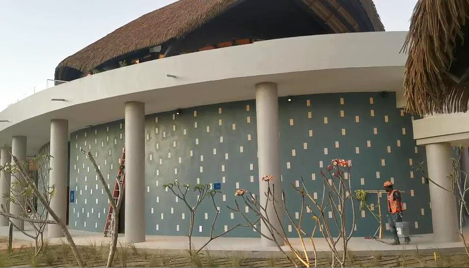 Club Med Five-Star Resort Hotel, Dominica - LED wall tile - Shone Lighting