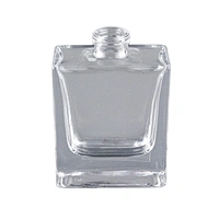 15ml Flat-Square Clear Glass Bottle with sprayer