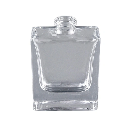 15ml Flat-Square Clear Glass Bottle with sprayer