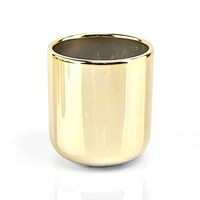 400ml Gold Plating glass Candle Holders