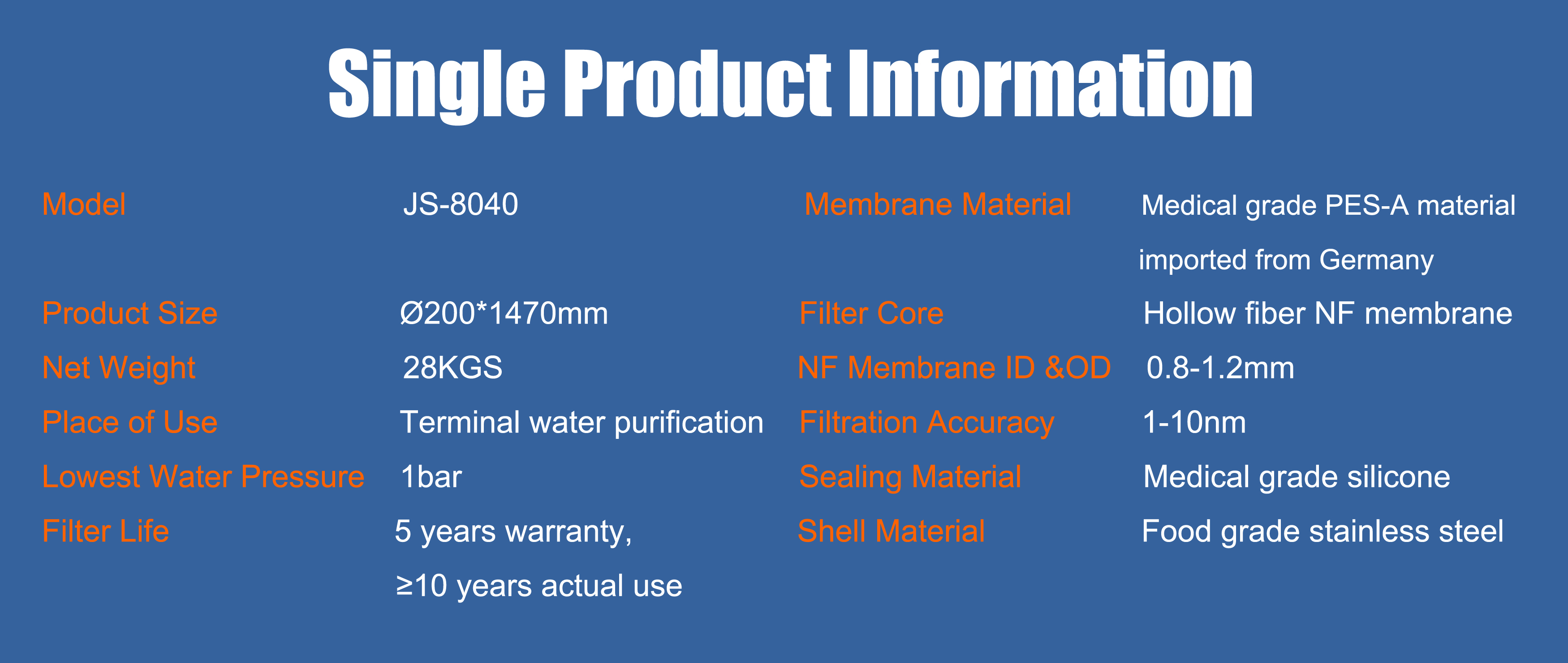 hollow nf membrane,water purifier,hnf