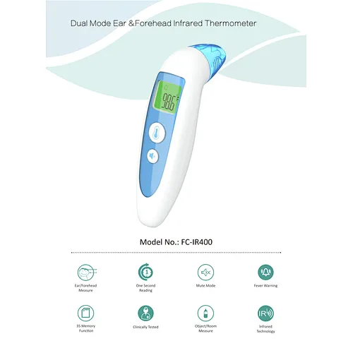 FC-IR400 Forehead  & Ear Infrared Thermometer