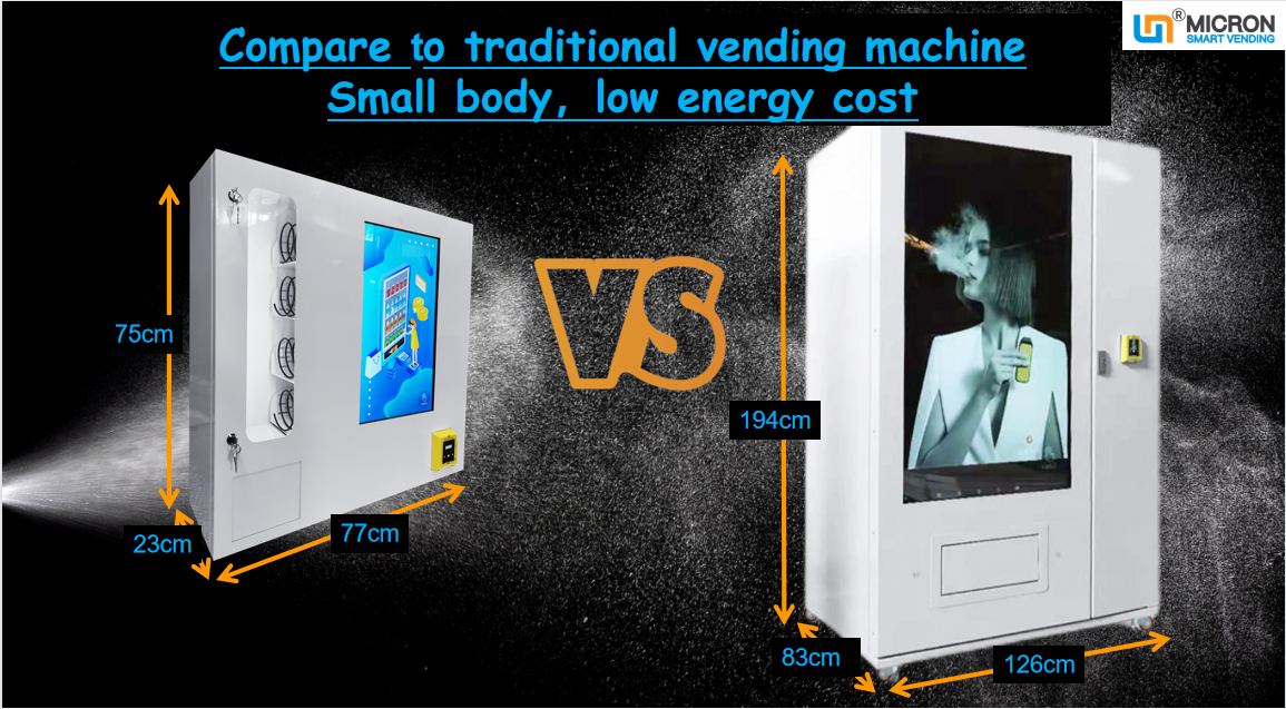 E-cigarette mini vending machine, vending machine on the wall, mini vending machine, vape vending machine