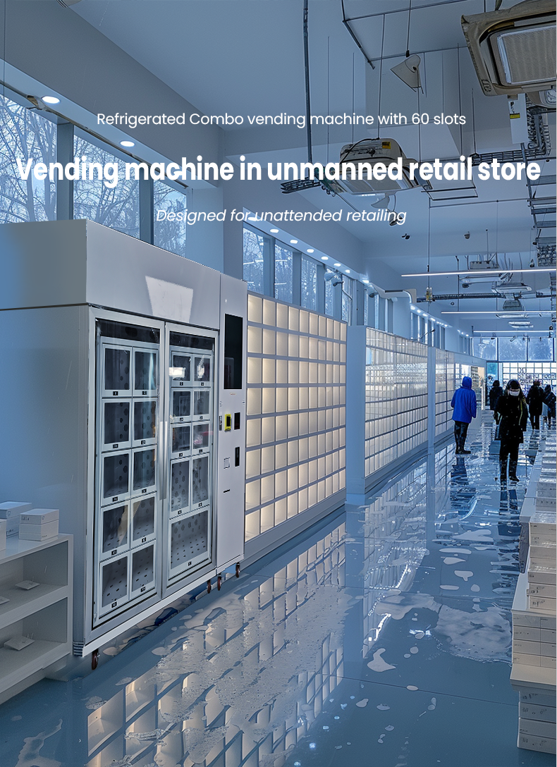 vending machine in unmanned retail store