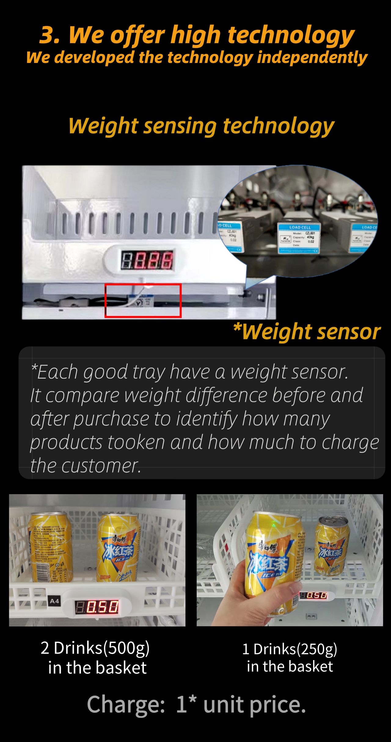 vending machine of high technology