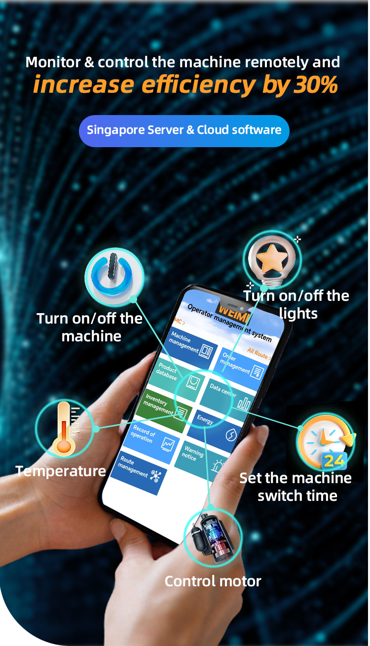 Weimi smart vending software system, vending machine 30% Extra capacity, Slave box also sell. smart snack drink combo vending machine with card reader big capacity and cooling system
