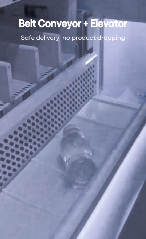 jewelry vending machine have elevator for safer delivery, prevent products of dropping