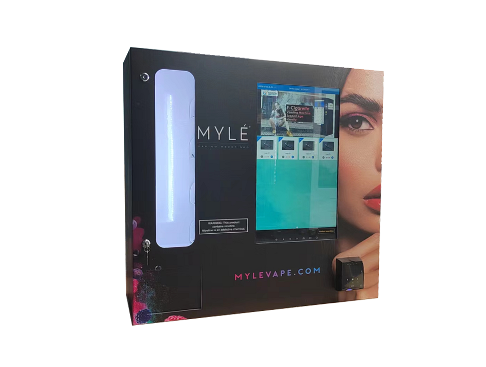 Micron smart wall mounted vape vending machine