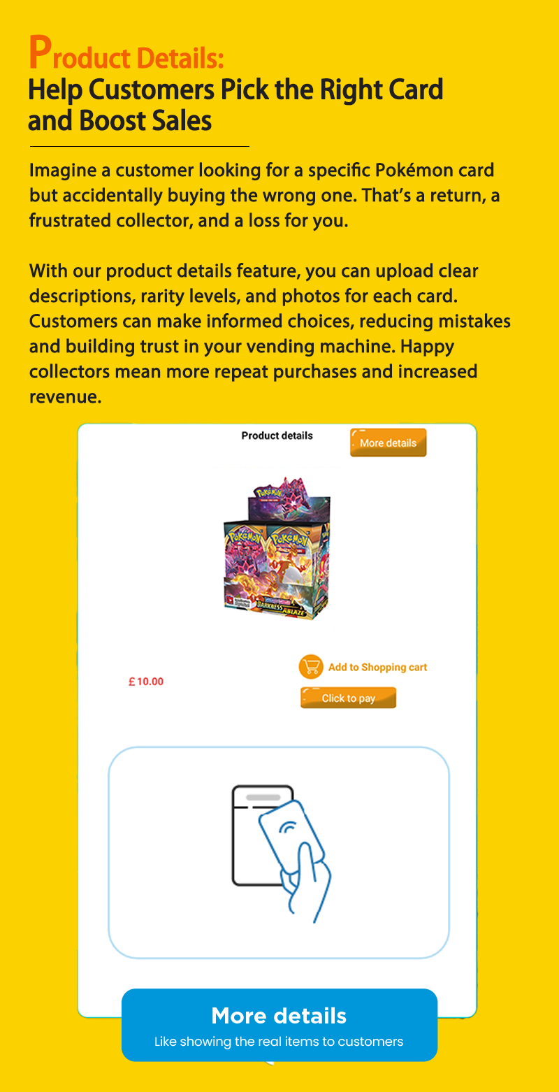 Pokémon Card Vending Machine Refill Kit – 250 Sleeves For GumballStuff Advance Model – Restock & Reload