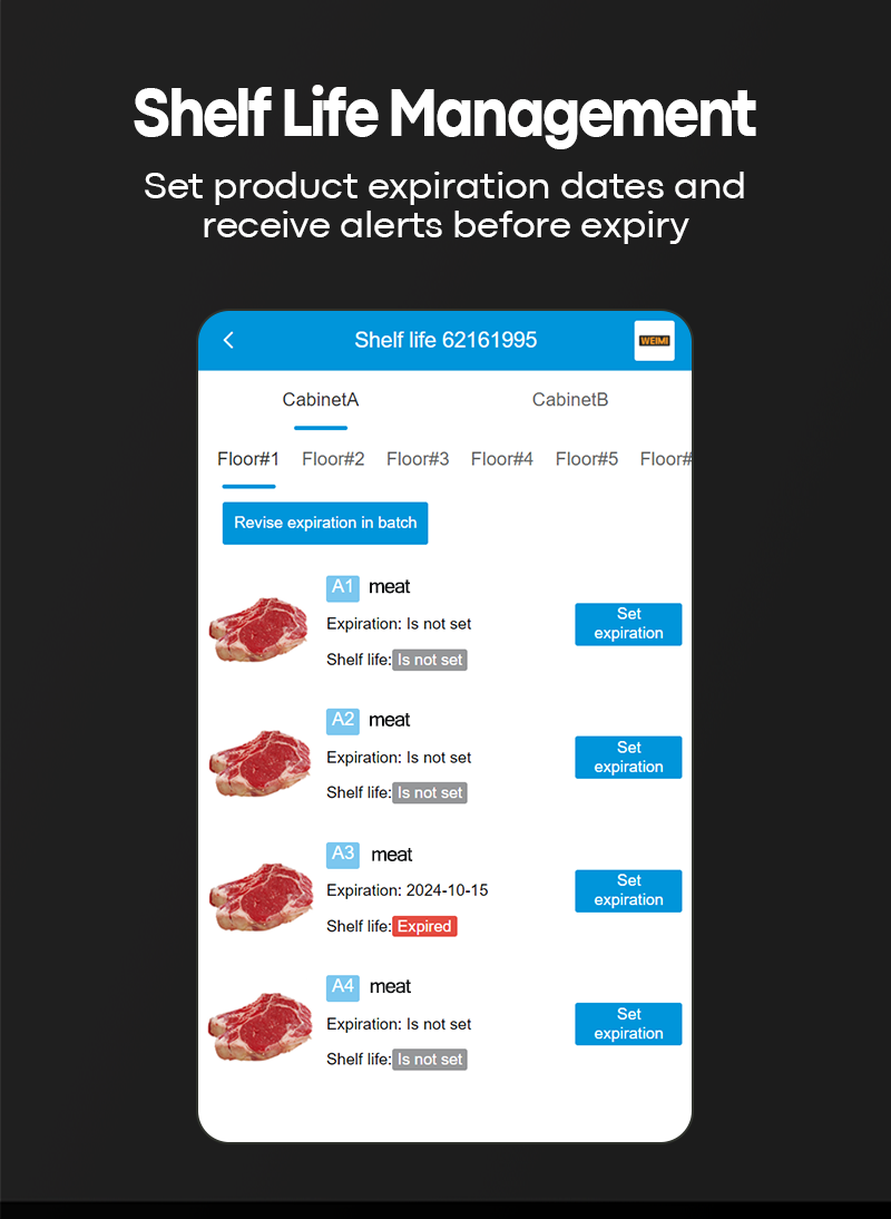 Microm smart vending company shelf life management