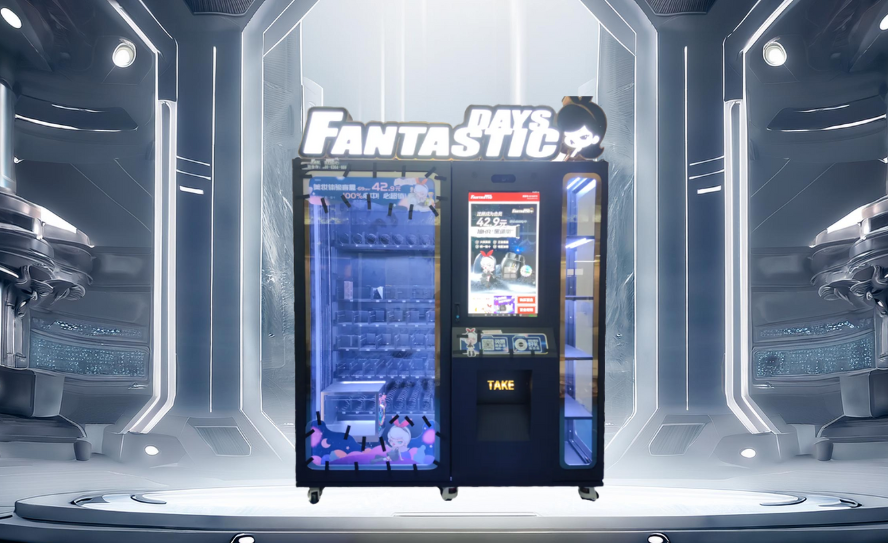 Toy snack vending machine