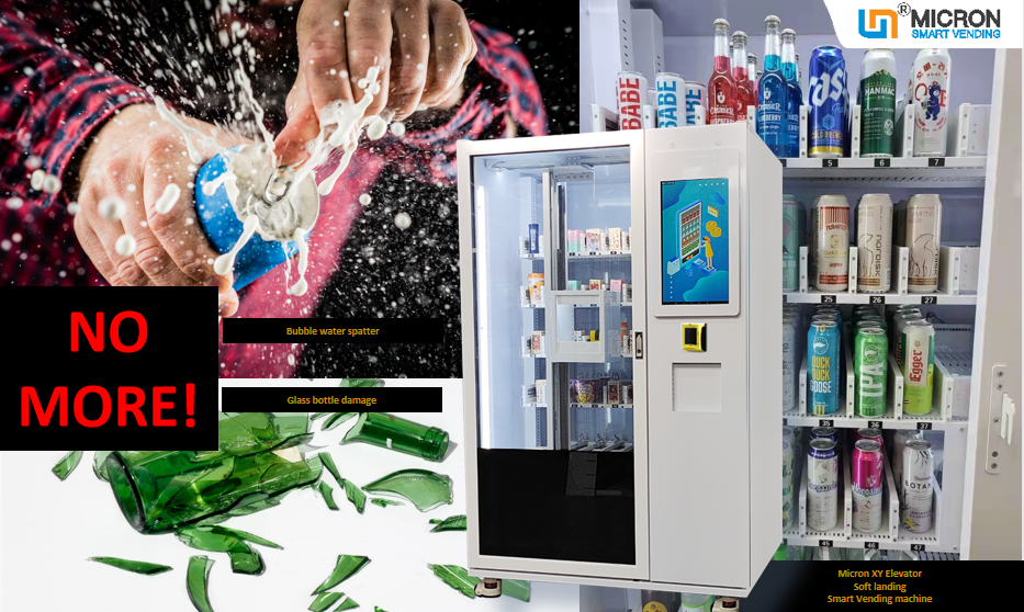 Can we sell beer from a vending machine?