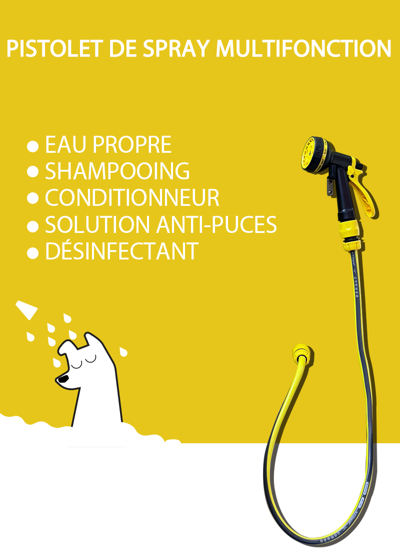 Self-Service Dog Wash Machine multifunctional spray gun