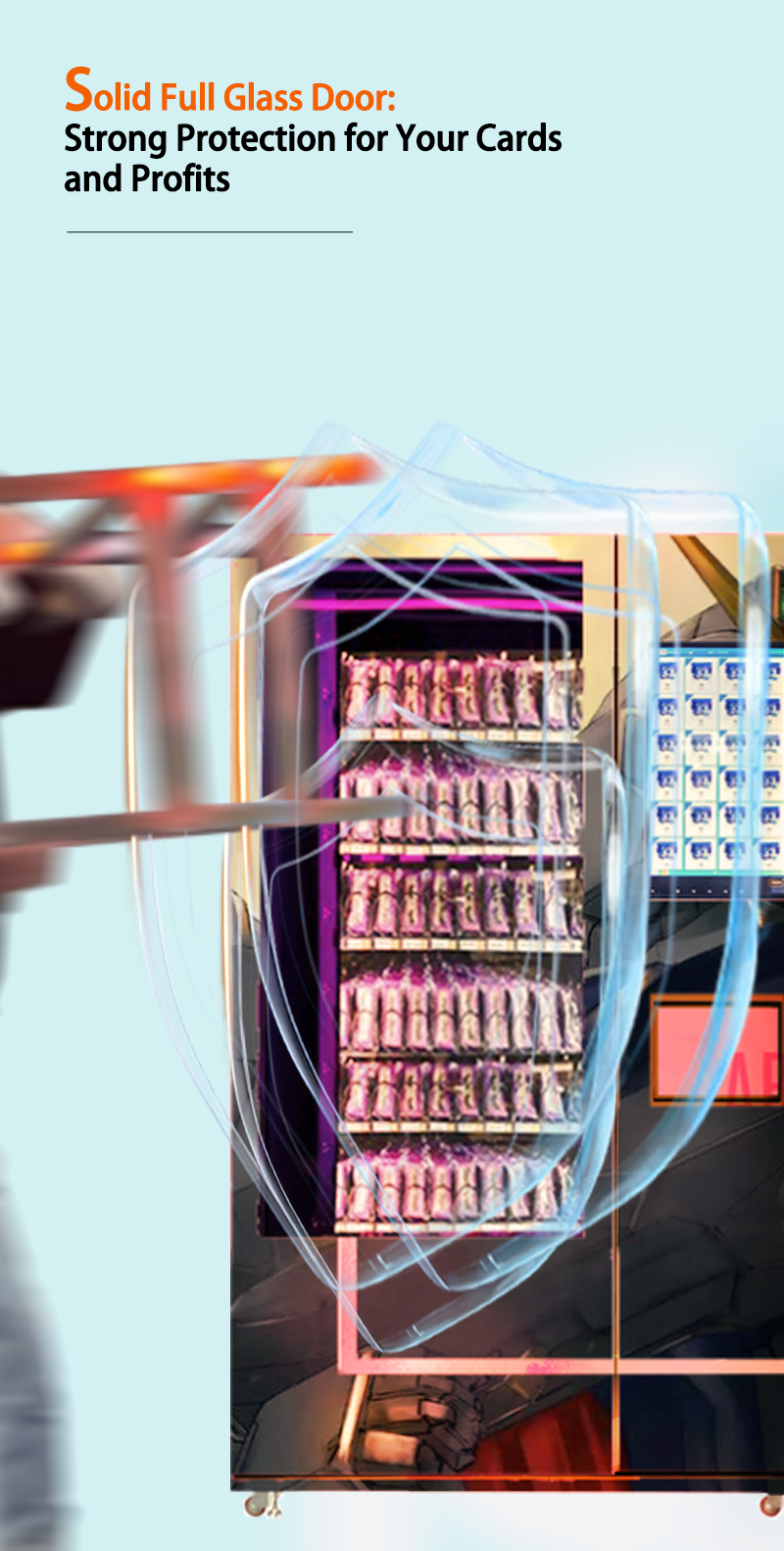 Demonstrating the high quality and safety of Gundam Model Vending Machine