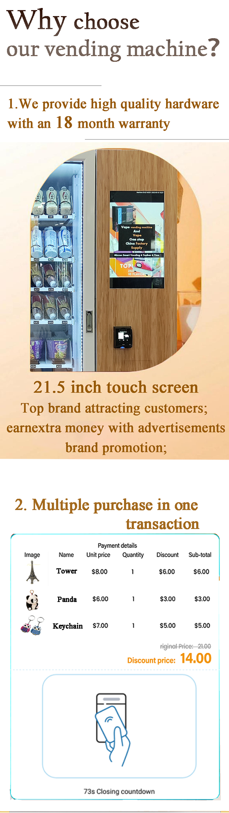 Souvenir Vending Machine for Culture Memorials Museum