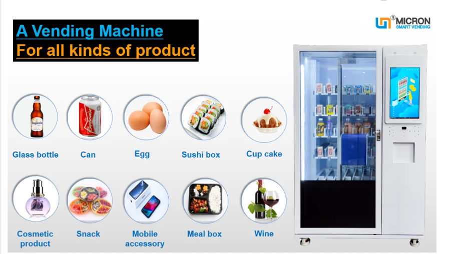 Can we sell beer from a vending machine?