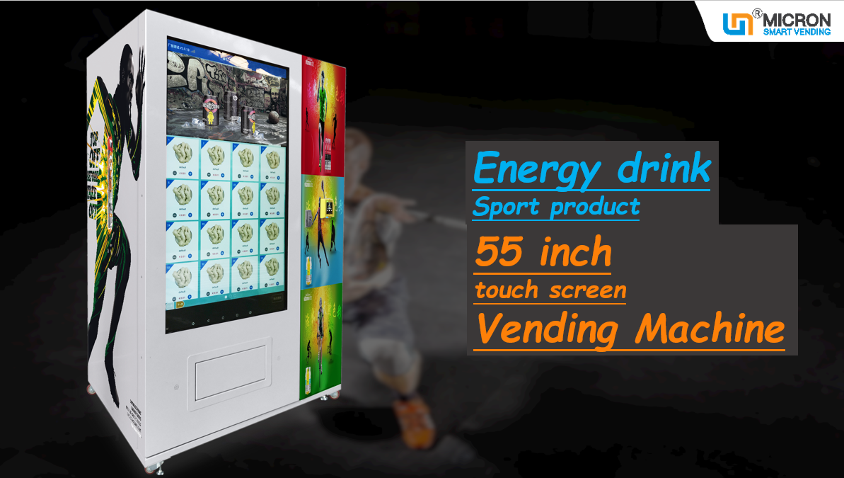 touch screen vending machine