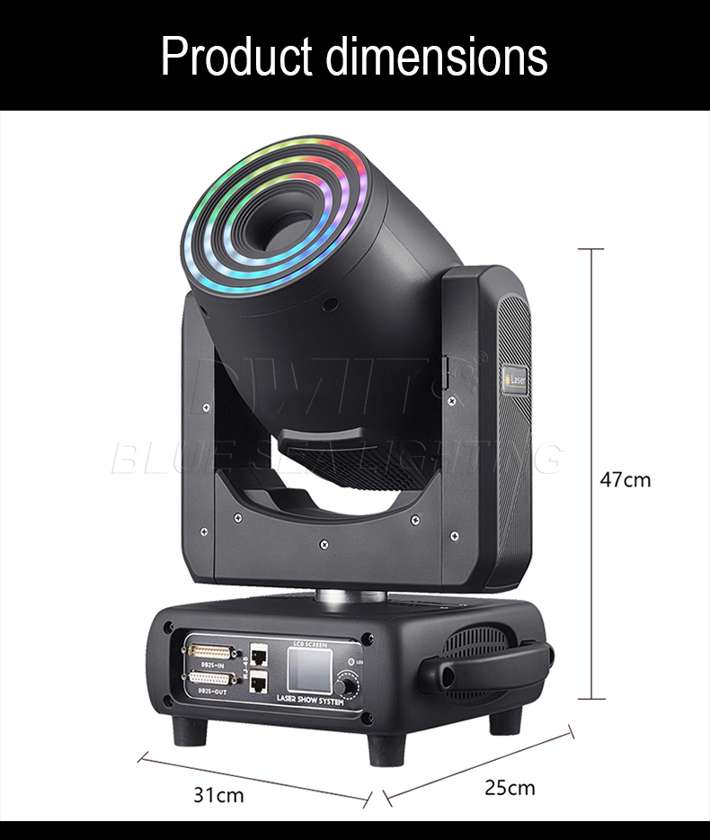 RGB Laser Light With Ring