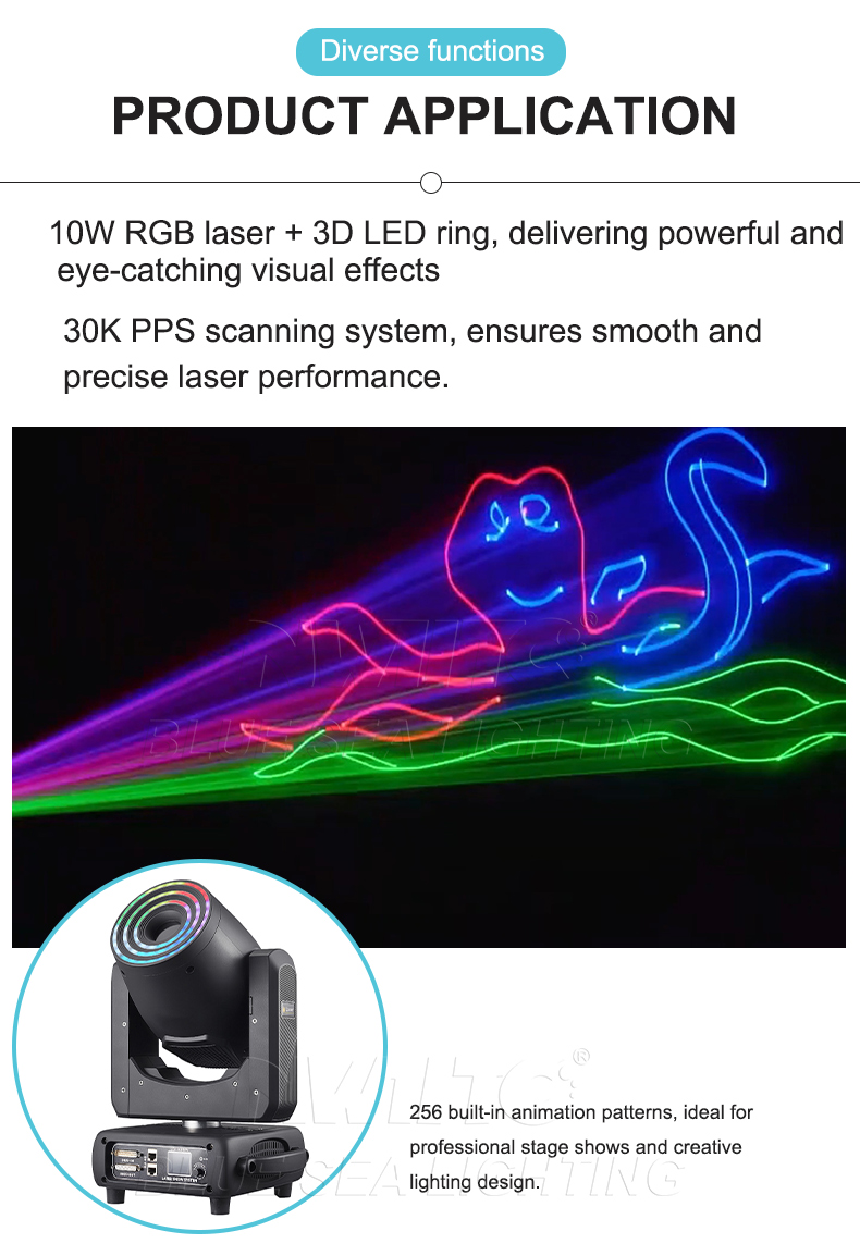 Moving Head Laser Light