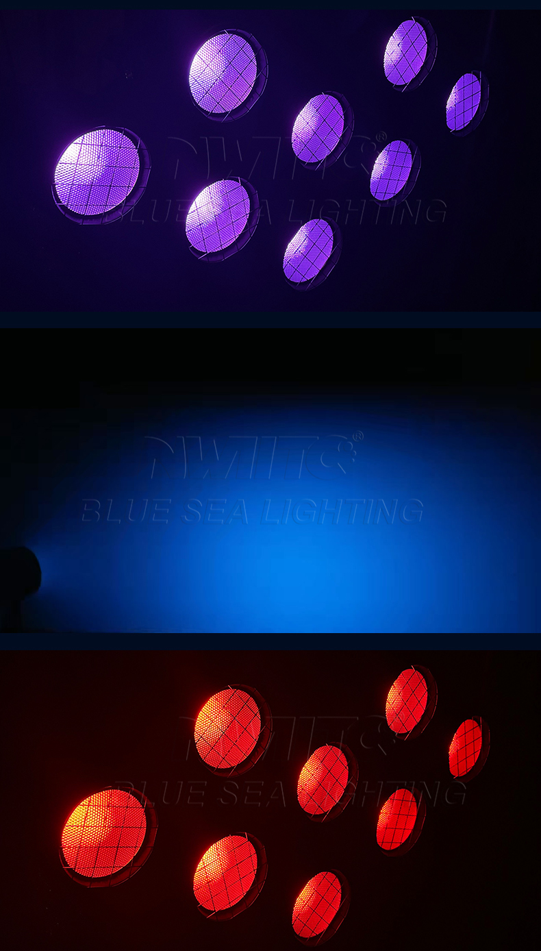 RGBALC 6in1 LED Blinder Audience Light