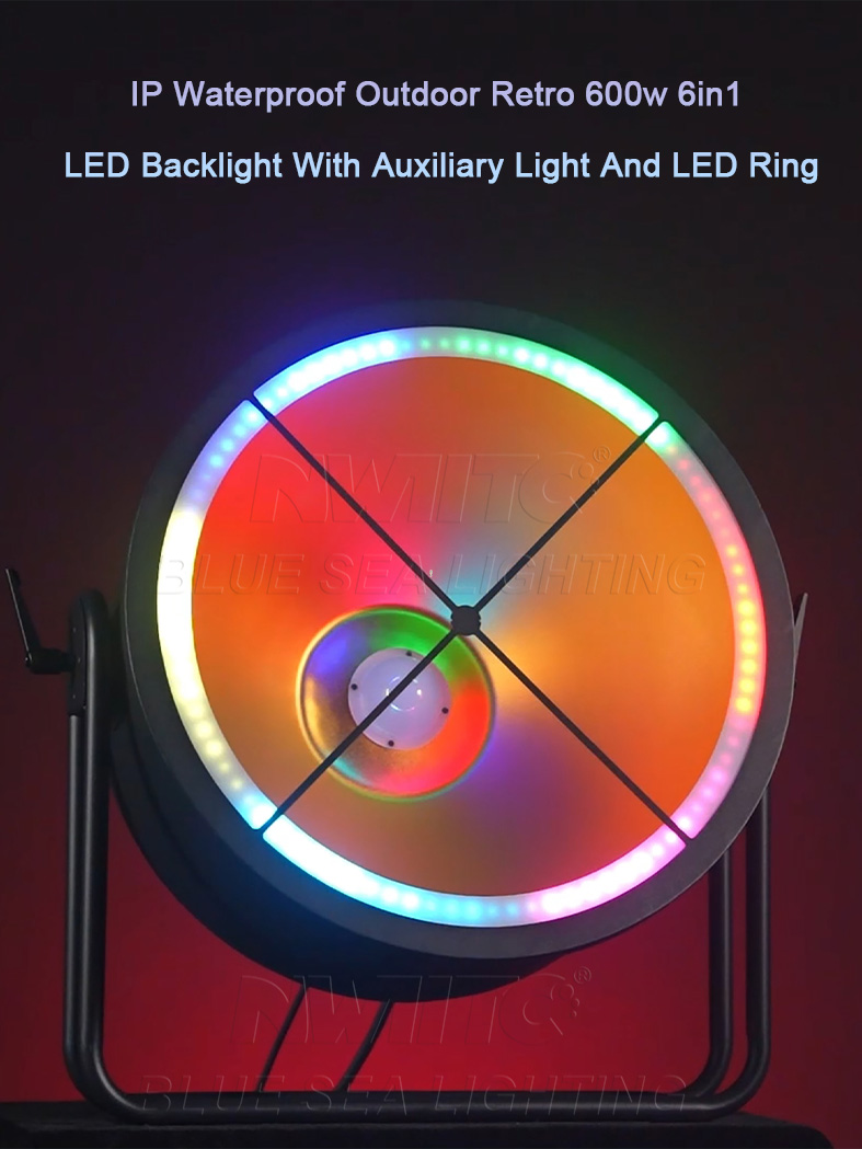 IP Retro 600w 6in1 LED Backlight