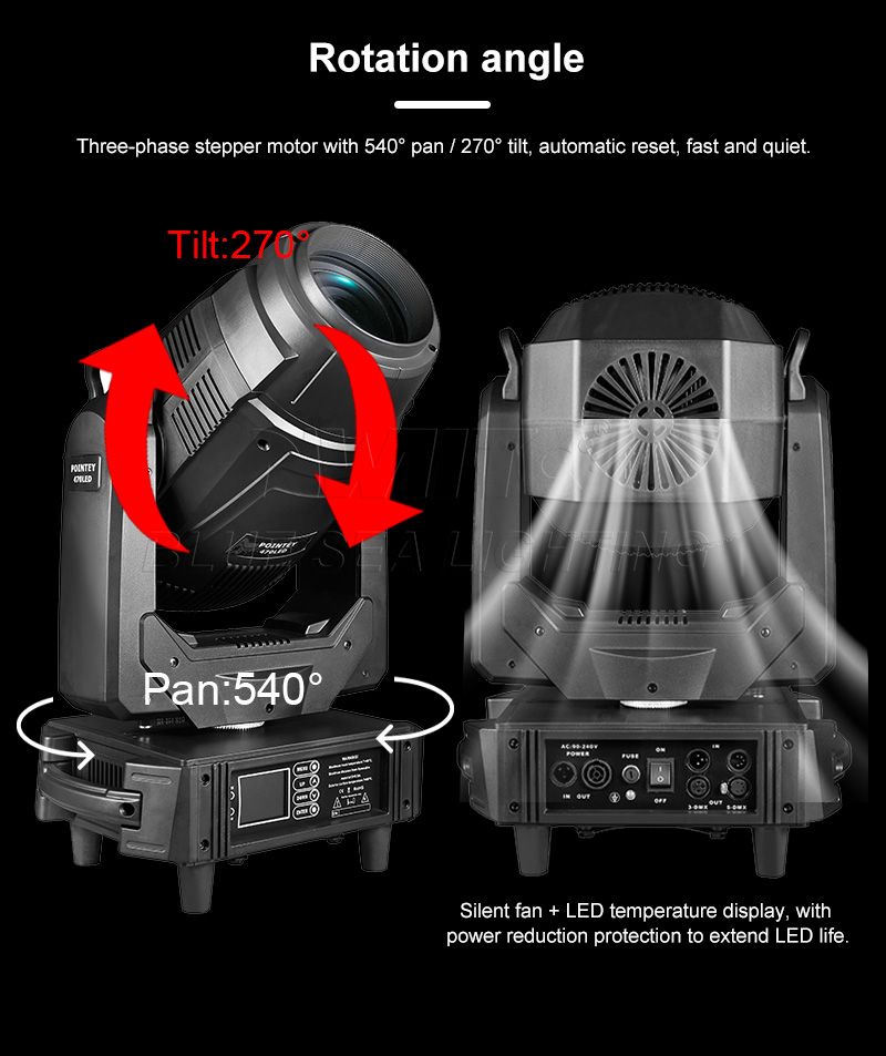 Beam Spot Wash moving head