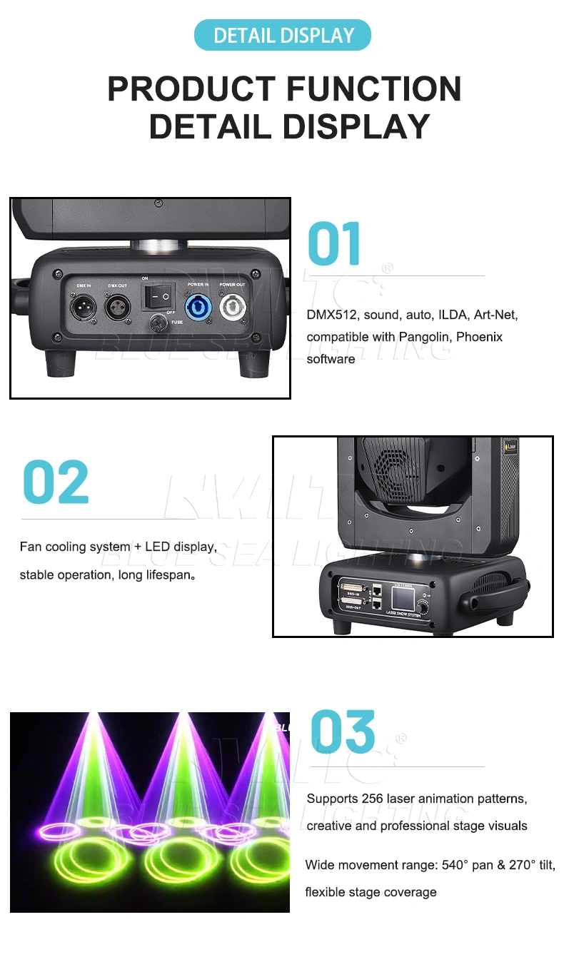Animation RGB Laser Light