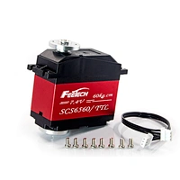 60KG High Torque Giant Scale Dual Shaft Smart Robot Servo SCS6560