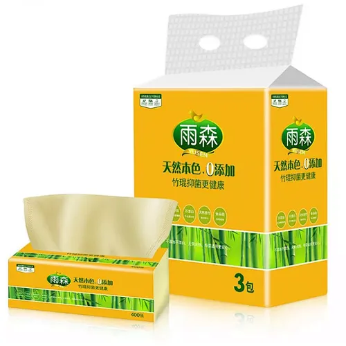 Bamboo pulp Customizable hand mouth  napkin
