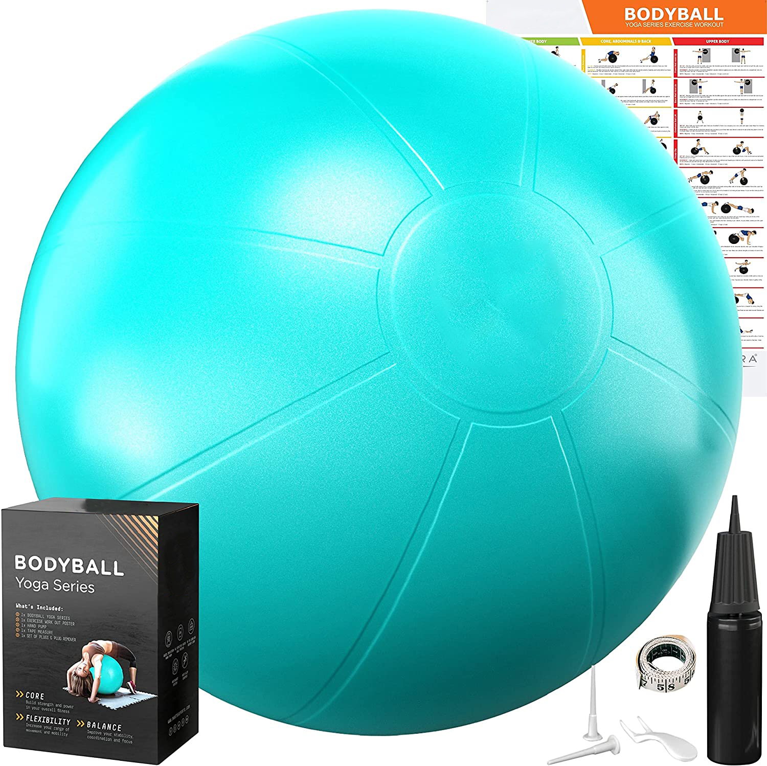 gym ball yoga