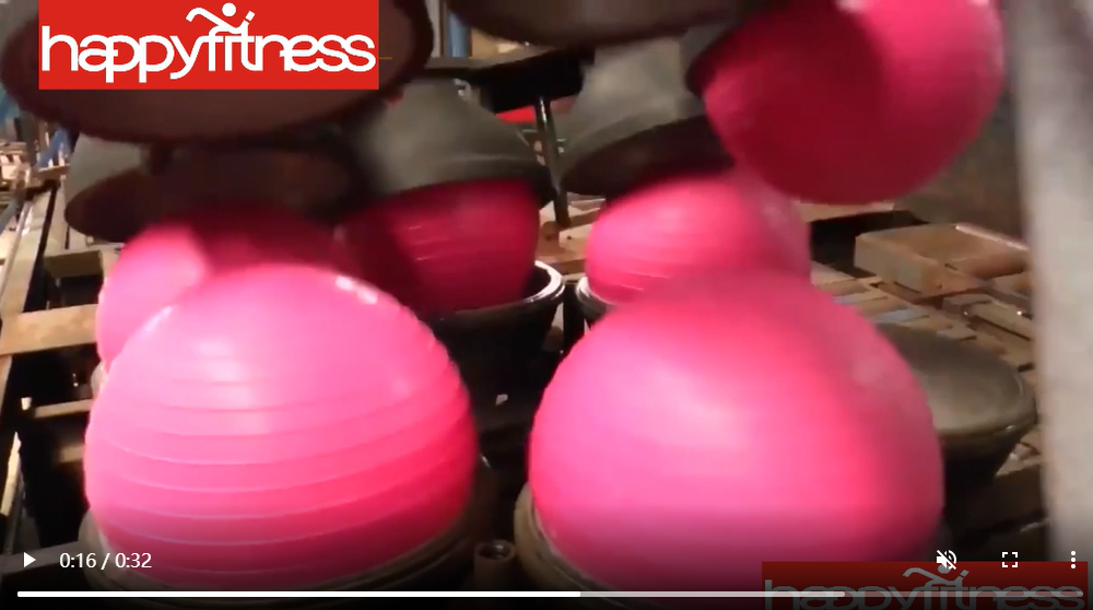 yoga ball yoga mat