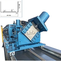 Automatic stud and track rolling forming machine