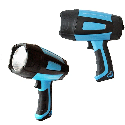 Rubber Construction 3W Portable Spotlight USB Rechargeable LED Searchlight Flashlight for Inspection Work