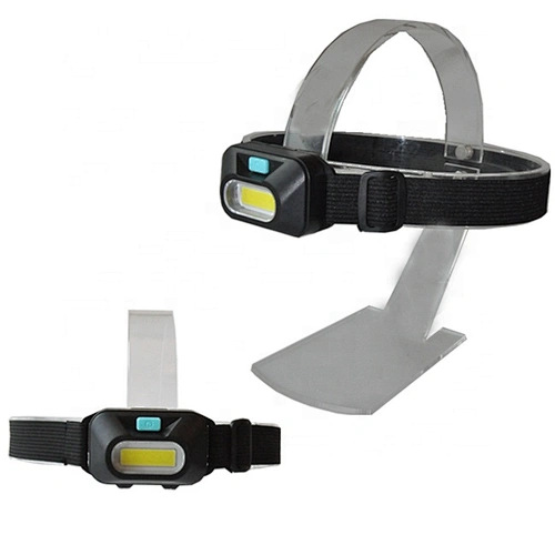 3W COB Promotion Competitive Price AAA Battery Head Flash Light LED Rechargeable Headlamp for Outdoor Use