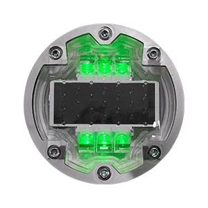 LS-09D-01 Dia.143mm Aluminum embedded solar road stud