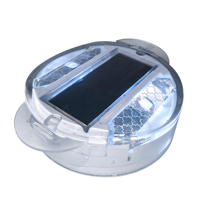 PC material underground solar powered driveway markers