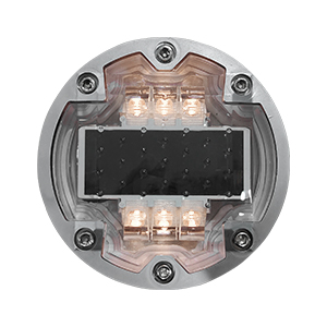 LS-09D-01 Dia.143mm Aluminum embedded solar road stud